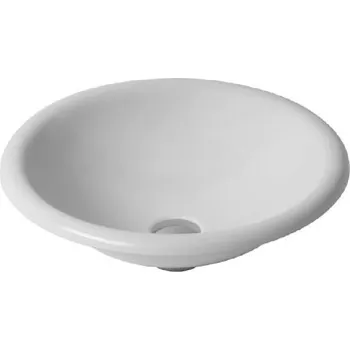 Umyvadlo Duravit Architec - Umyvadlo bez přepadu, průměr 45 cm, WonderGliss, bílá 03184500001