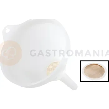 Příbor Trychtýř z polyethylenu s měděným filtrem 16 cm | CONTACTO, 5428/170
