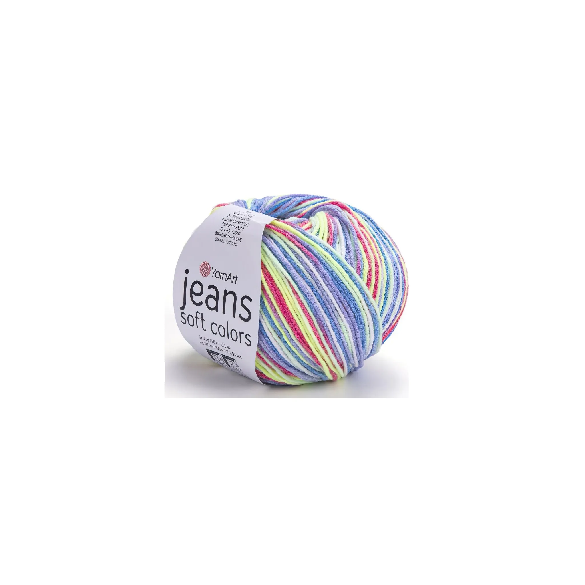 Fotografie 1 - Příze YarnArt Jeans Soft Colors 6207
