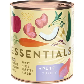 Krmivo pro psa 6x780g Terra Canis Essential 8+ - kuřecí a krůtí