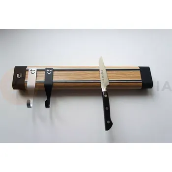 Stojan na nože Magnetická lišta, 36 cm, dubová | BISBELL, BMKR20