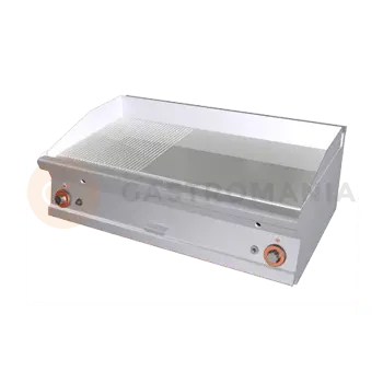 Kuchyňský gril Plotna grilovací hladká chrom plynová, 15 kW | RM GASTRO, FTLT 610 GS