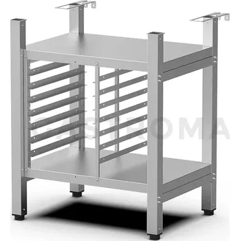 Velmi vysoký podstavec 7x GN 1/1 vhodný k pecím COUNTERTOP 1/1, 732x641x888 mm | UNOX, XWVRC-0711-UH