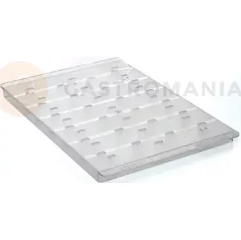 Čokoládová tyčinka Prezentační obal na nanuky - 360x235 mm, 44 důlků | PAVONI, PAVOGEL