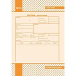 Optys 1072 faktura samopropisovací A5 100 listů