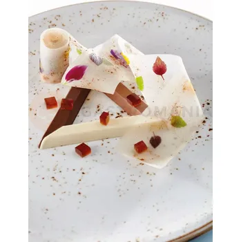 Kuchyňská sůl Silikonová forma na chuťovky 9x trojúhelný ring 135x120x5 mm, 25 ml, 400x300 mm - GG008S | PAVONI, Triangolo