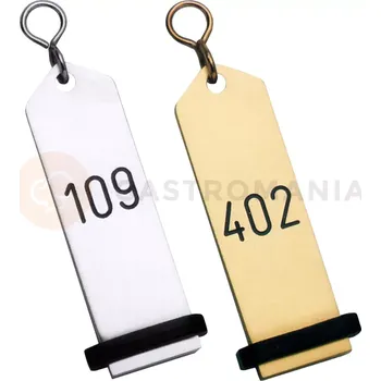 Přívěsek s číslem na klíč 30x100 mm | CONTACTO, 7653/910