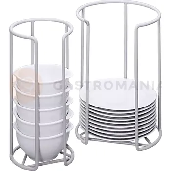 Servírovací stolek Koš z laminované oceli na talíře a mísy pro 255 mm | CONTACTO, 2516/025