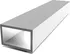 Stavební profil KVN Aluminium AL-JK60x40x2-6