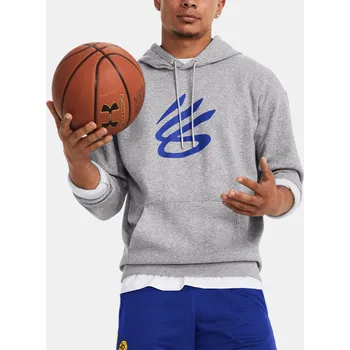 Pánská mikina Pánská mikina Under Armour Curry Splash Hoodie 1380839-011 Šedá SM