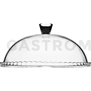 Stojan na sedlo Podnos s víkem skleněný, Ø 320 mm | PASABAHCE, 545025