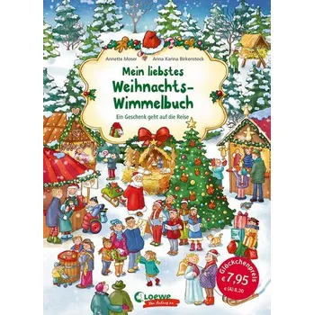 První čtění Mein liebstes Weihnachts-Wimmelbuch - Moser, Annette