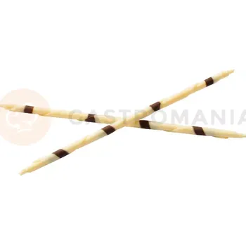 Čokoládová tyčinka Dekorace, tyčinky XL z bílé a tmavé čokolády, 200 mm - 115ks | MONA LISA, CHX-PC-19945E0-999