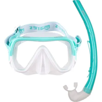 Ploutve Maska + Šnorchl Mares KEEWEE SNORKELING šnorchlovací set Tyrkysová