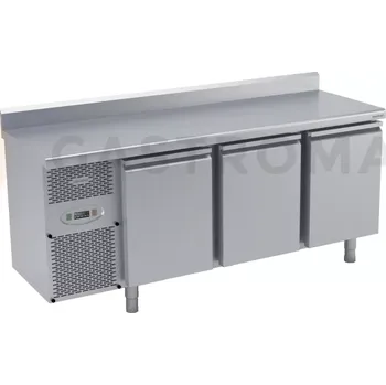 Mrazicí stůl s agregátem a plnými dveřmi 1825x700x850 mm | DORA METAL, DM-95003