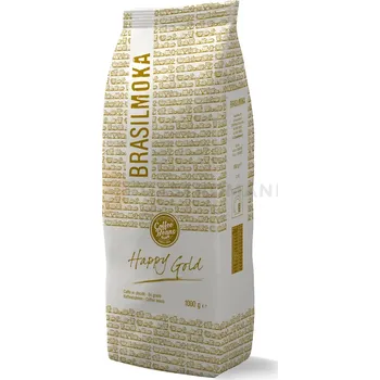 Farmaceutická surovina Zrnková káva 50% Arabika, 50% Robusta, 1 kg | BRASIL MOKA, Happy Gold