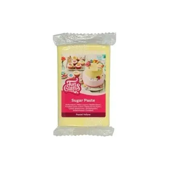 Přisada na vaření a pečení FunCakes potahový fondán Pastel Yellow 250g