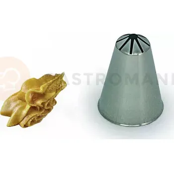 Výroba svíčky Cukrářská špička sněhová vločka - 18 mm, 48 mm | SILIKOMART, Punte BX6018