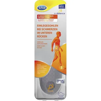 Vložka do bot In-Balance vložky při bolestech spodní části zad od Scholl Velikost: 37 - 39,5