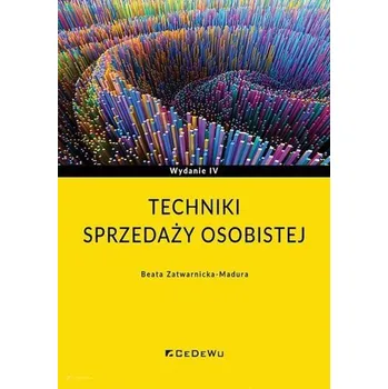 Techniki sprzedaży osobistej w.4 - Zatwarnicka-Madura Beata