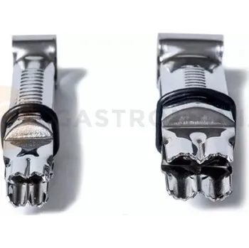 Výroba svíčky Kleště na dekorování cukrářské hmoty - nepravidelný tvar, otevřený luk, 2 ks | SILIKOMART, Crimper 10 Irregular Open Curve