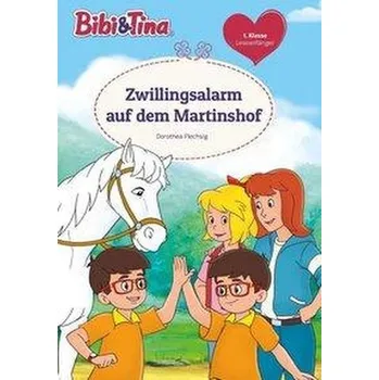 První čtění Bibi und Tina: Zwillingsalarm auf dem Martinshof - Flechsig, Dorothea