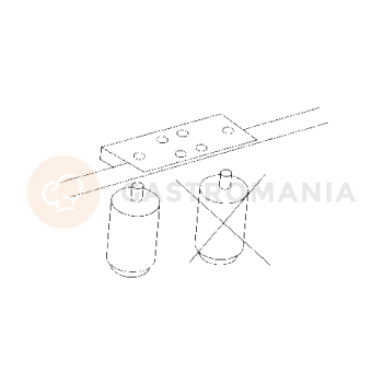 Blok Slučovač noh | RM GASTRO, SIA 7/9