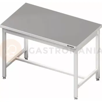 Kuchyňská linka Stůl nerezový centrální bez police 800x800x850 mm | STALGAST, 980088080