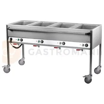 Výdejník vody Pojízdné vodní lázně - ovládání na kratší straně 2,8 kW | REDFOX, VLPK-4120