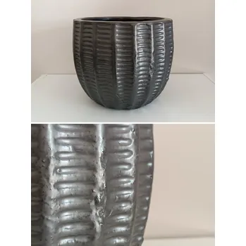 Květináč květináč Deroma Hygge Kovová 25cm 5678223