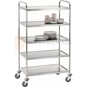 Servírovací stolek Servírovací vozík TS501, 920x600x1540 mm | BARTSCHER, 300065