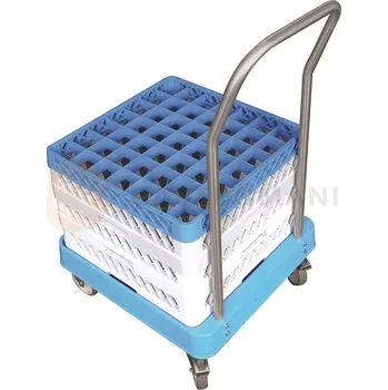 Kancelářský vozík Vozík plastový s rukojetí | REDFOX, C-1122