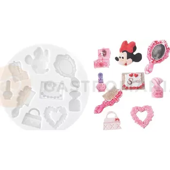 Výroba svíčky Forma na cukrovou hmotu SLK 369 - Minnie Mouse, 30x15 mm | SILIKOMART, Sugarflex Minnie Accesorize