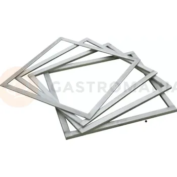 Čokoládová tyčinka Rám do kráječů CHITARRA Single a Double o výšce 1 cm | PAVONI, QG10