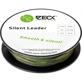 Sumcová návazcová šňůra - ZECK Silent Leader 68Kg/20m