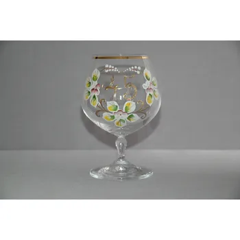 Sklenice Výroční sklenice na koňak Carmen 45let čirá