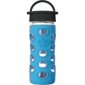Skleněná láhev Lifefactory 350 ml klasický uzávěr Cobalt blue
