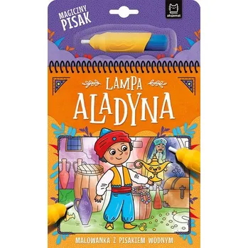 První čtění Lampa Aladyna. Malowanka z pisakiem wodnym - Anna Podgórska