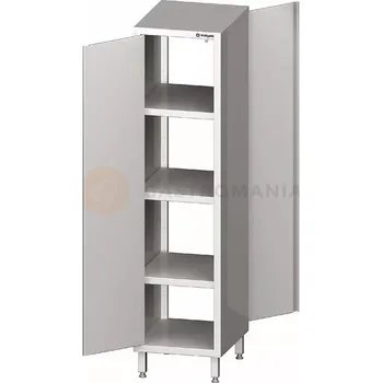 Skříň nerezová průchozí s křídlovými dvířky 600x700x2000 mm | STALGAST, 981517060