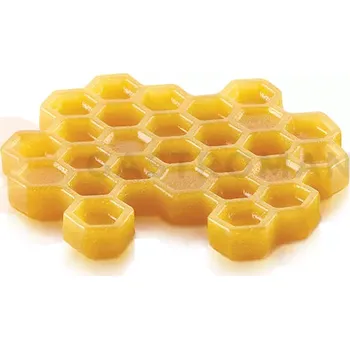 Kuchyňská sůl Silikonová forma pro dokončení 3D dezertů - včelí plástev 6x 74x8 mm, 18 ml | SILIKOMART, Miel 18