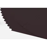 Barevné papíry černé - 20 listů A4 - 130g