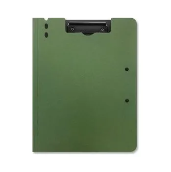 Deska z dwoma klipami oliwkowa