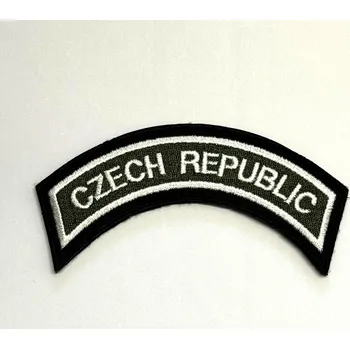 Nášivka Český výrobce Nášivka DOMOVENKA - VELCRO - 11x4cm