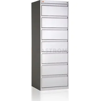 Zahradní skříň Skříň na obálky nebo osobní doklady, formát B-5, 7 zásuvek | KART-MAP, KOP/7