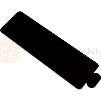 Jednorázové nádobí Sada jednorázových táců na monoprce, czarne 140x40 mm - 200 ks | PAVONI, VC2