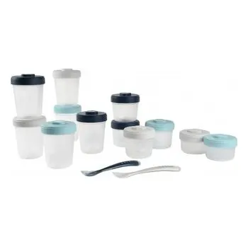 Sada kelímků na jídlo 12 ks + 2 lžičky