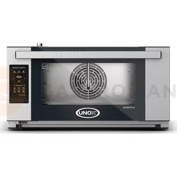 konvektomat Konvekční pec se zvlhčováním a ručním otevíráním 3x 600x400 mm, 3,5 kW/230V, Elena.Matic | UNOX, BAKERLUX SHOP.Pro TOUCH