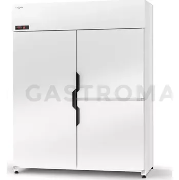 Lednice Chladící skříň s křídlovými dveřmi, dvoukomorová, třídvéřová, horní agregát, 4 kl., nerezové opláštění, 1200x730x2020 mm | RAPA, SCh - Z 1200 / 3D