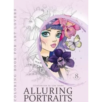 Set školních potřeb Kolorowanka kreatywna A4 Portraits różowa FRESH