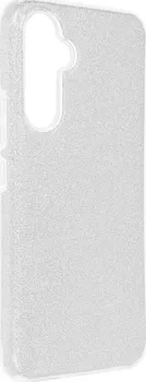 Pouzdro na mobilní telefon Forcell Shining pro Samsung Galaxy A54 5G stříbrné